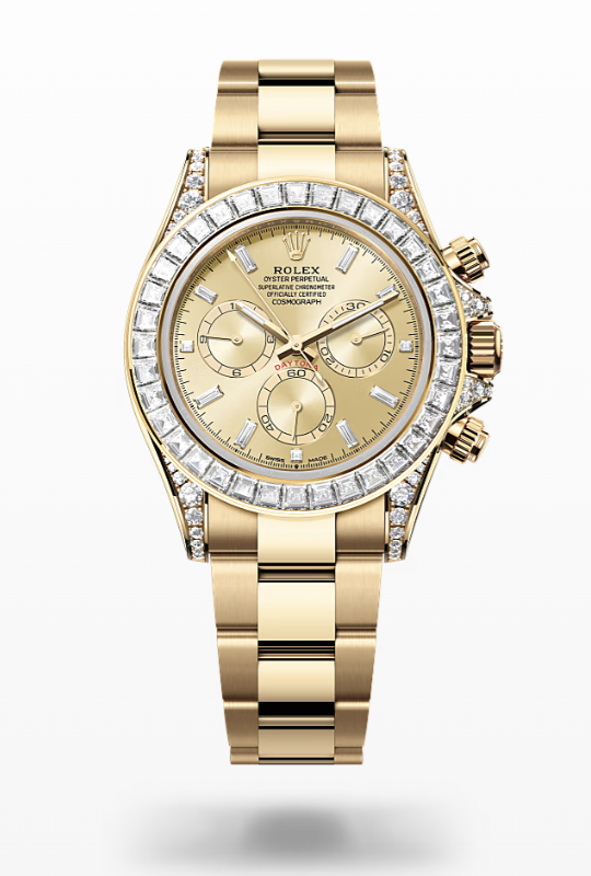 Rolex Cosmograph Daytona Gold and Diamonds