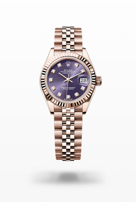 Rolex Lady-Datejust Everose Gold Diamond