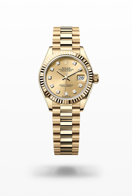 Rolex Lady-Datejust President Diamond