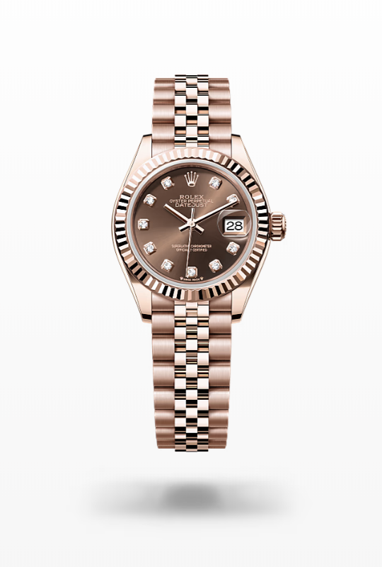 Rolex Lady-Datejust Everose Gold Diamond