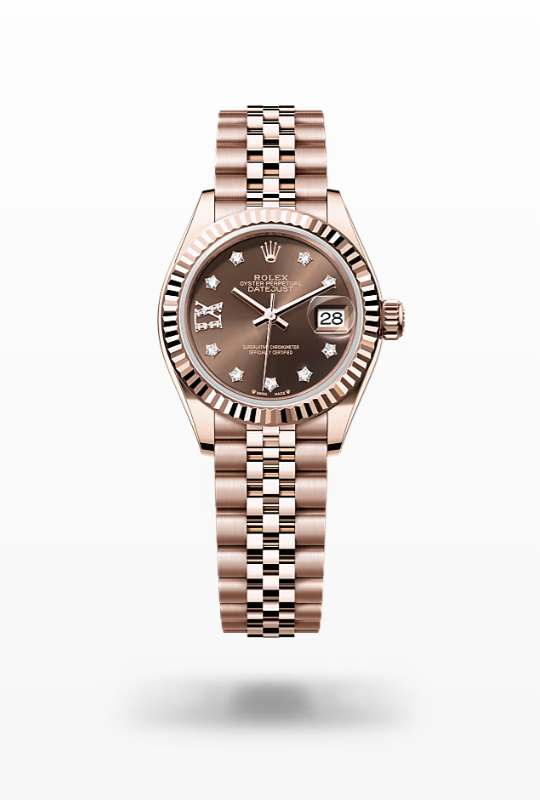 Rolex Lady-Datejust Everose Gold Diamond