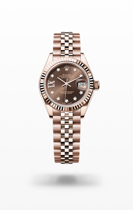 Rolex Lady-Datejust Everose Gold Diamond