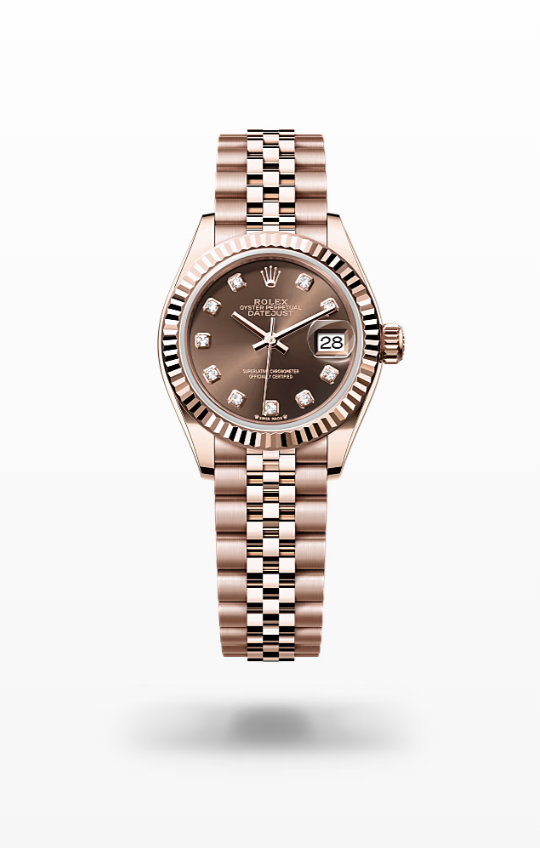 Rolex Lady-Datejust Everose Gold Diamond