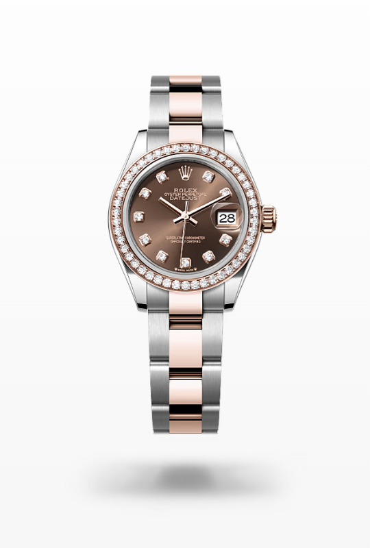 Rolex Lady-Datejust Everose Gold Diamond