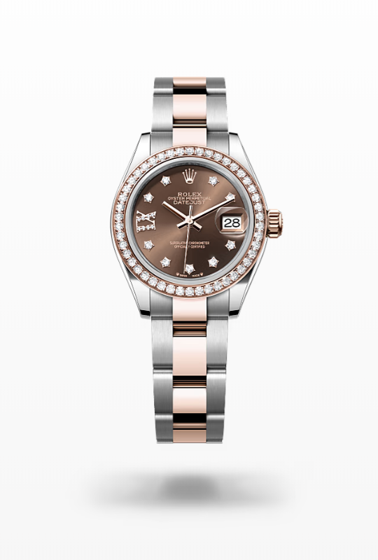 Rolex Lady-Datejust Everose Gold Diamond