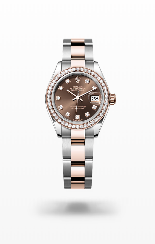 Rolex Lady-Datejust Everose Gold Diamond