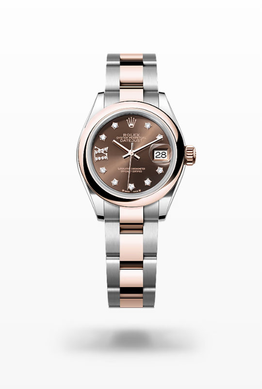 Rolex Lady-Datejust Everose Gold Diamond