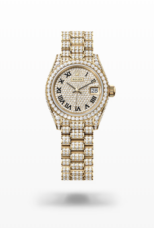 Rolex Lady-Datejust President Diamond