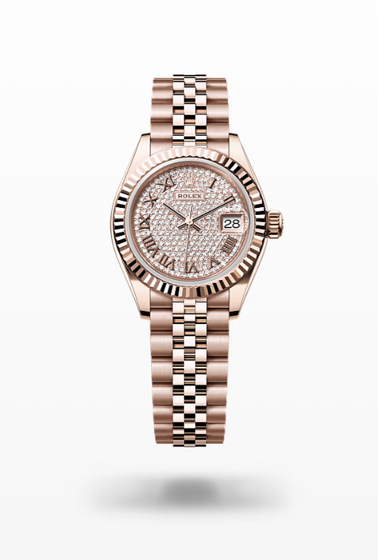 Rolex Lady-Datejust Everose Gold Diamond