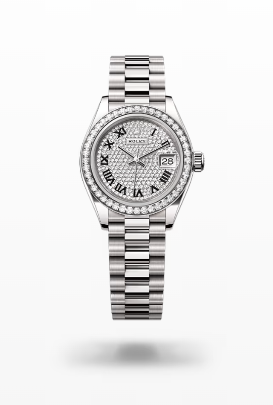 Rolex Lady-Datejust President Diamond