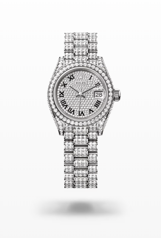 Rolex Lady-Datejust President Diamond