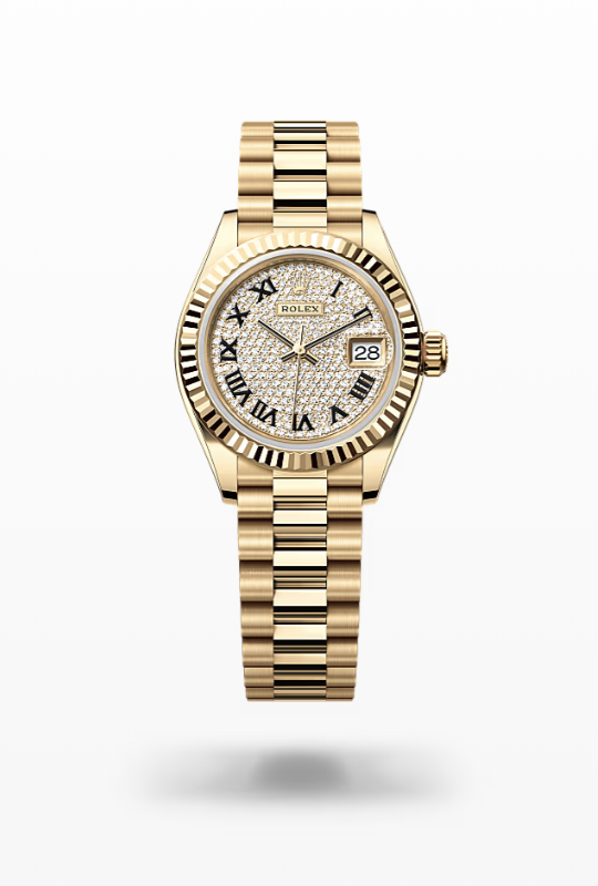 Rolex Lady-Datejust President Diamond