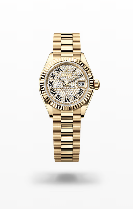 Rolex Lady-Datejust President Diamond