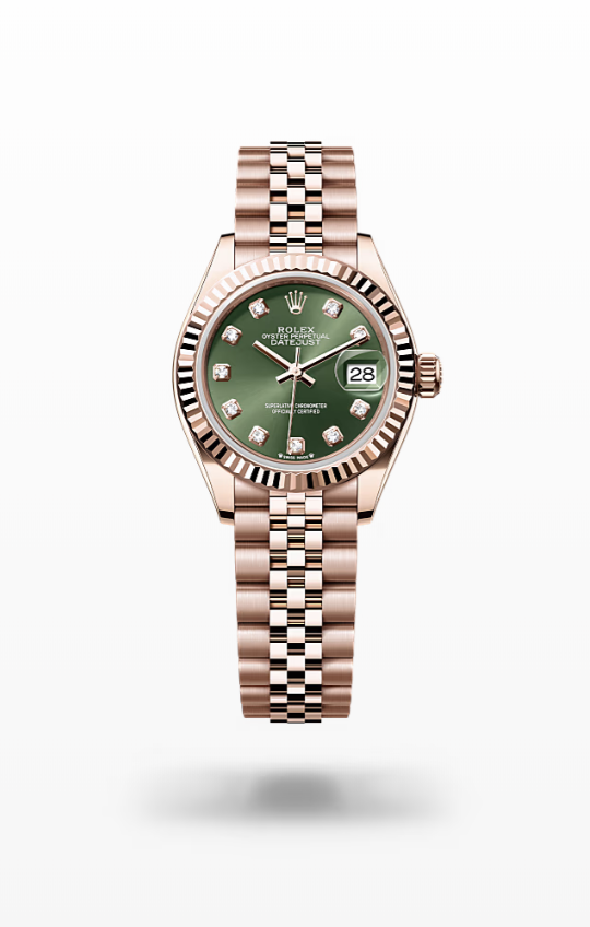 Rolex Lady-Datejust Everose Gold Diamond