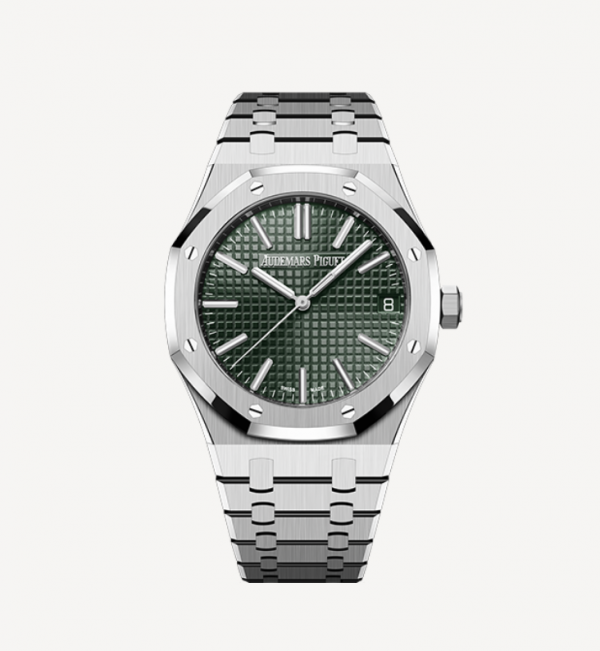 Royal Oak - Selfwinding - Stainless steel, green dial Audemars Piguet