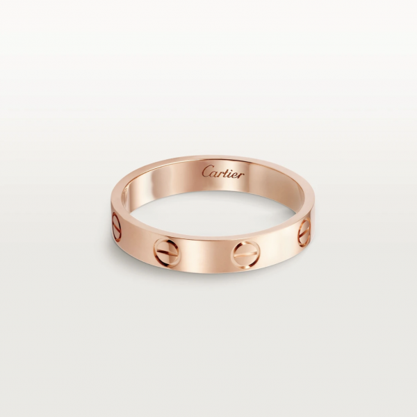 Cartier Love Weeding Band Pink Gold