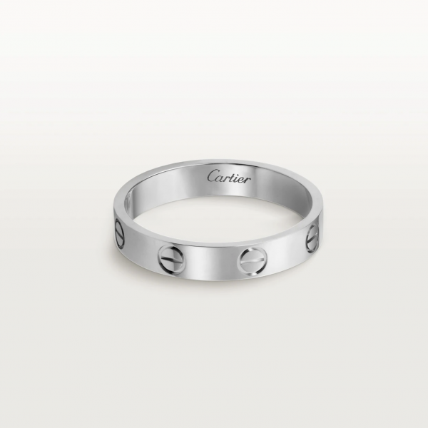 Cartier Love Weeding Band White Gold