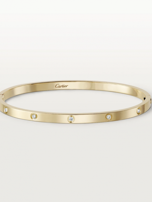 Cartier Love Bracelet Yellow Gold and Diamonds