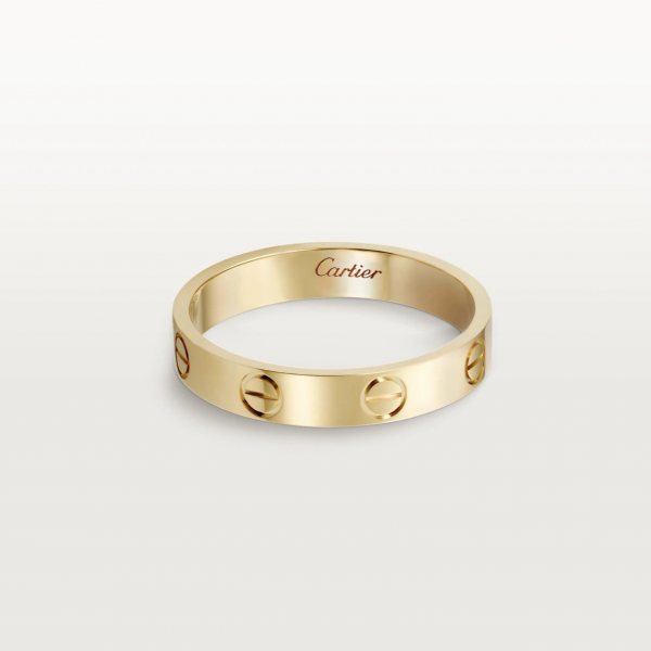 Cartier Love Weeding Band Yellow Gold