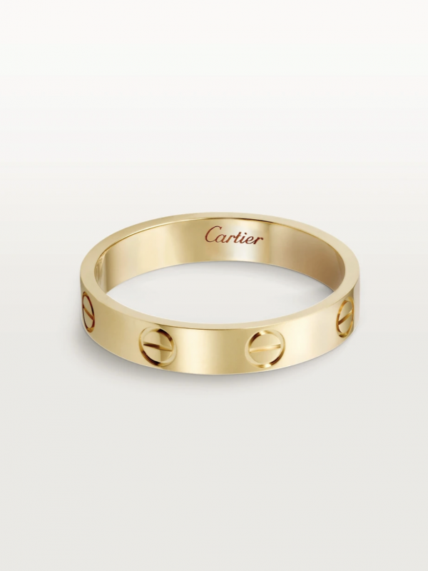 Cartier Love Weeding Band Yellow Gold
